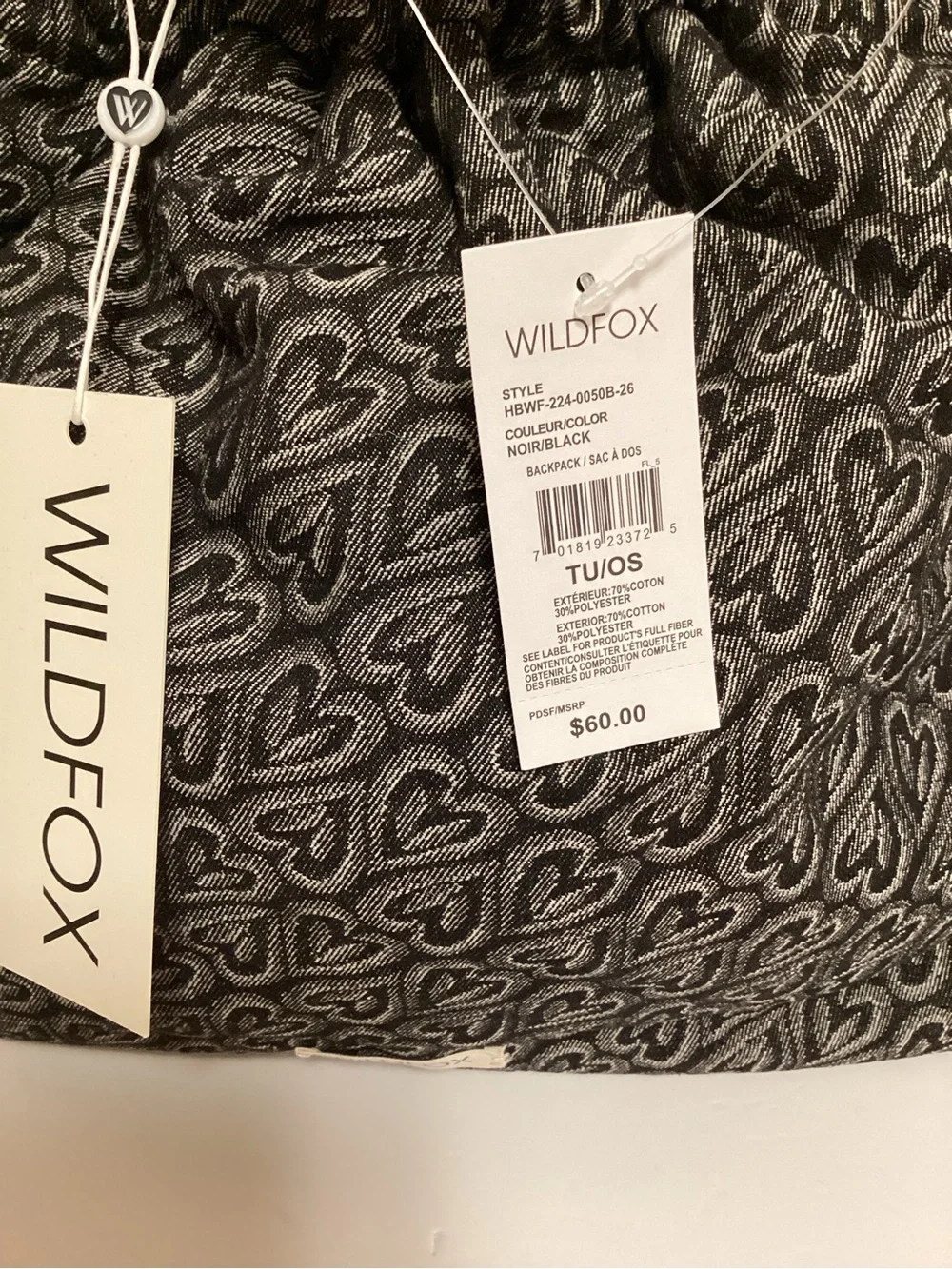 Wildfox backpack all