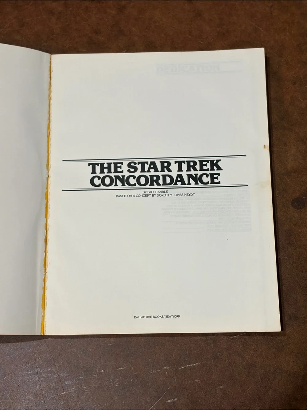 BJO TRIMBLE star trek