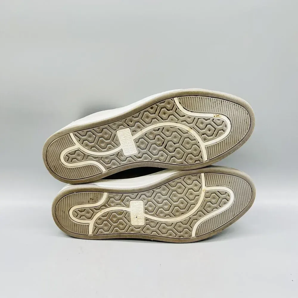 Johnston & Murphy Shoes Mens 9 Beige Suede Low Top Casual Sneakers Comfort