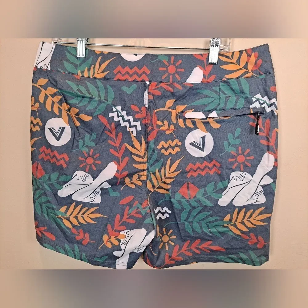 Vast Mens Boardshorts Size 36 NWT Msrp $60