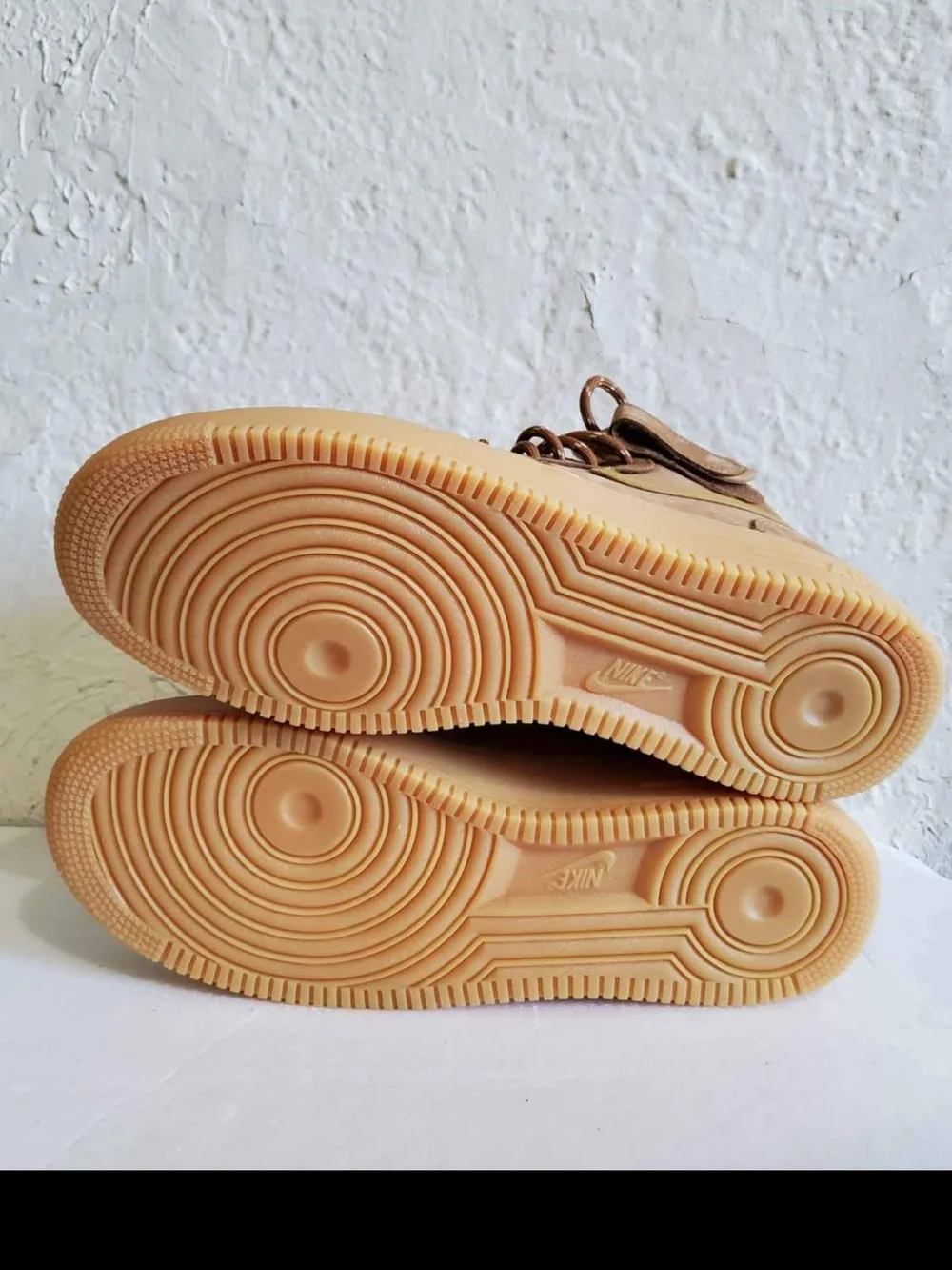 Nike Air Force 1 Mid Wheat Tan Sneakers