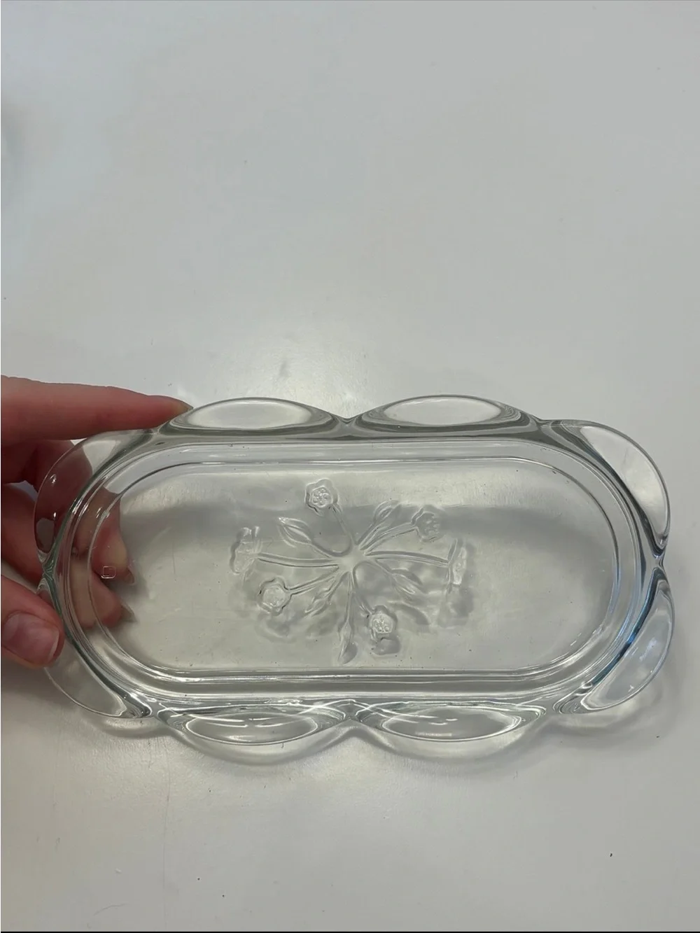 Anchor Hocking design pressed