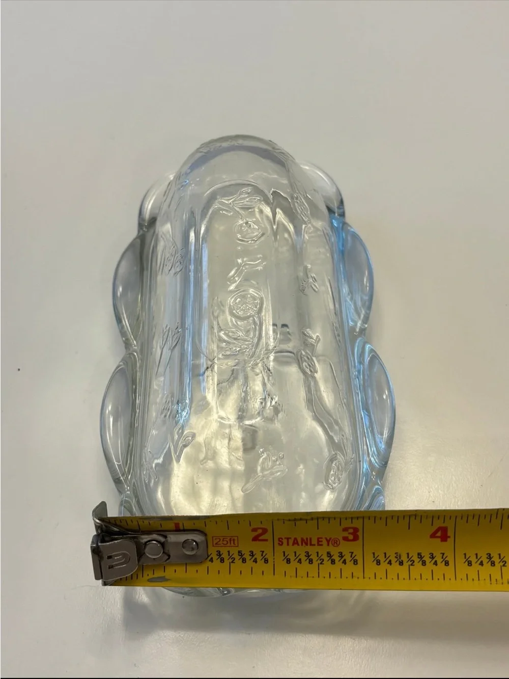 Anchor Hocking clear butter