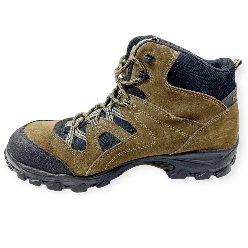 Wolverine Brighton Leather Steel Toe Mid Hiking Boot Brown 11