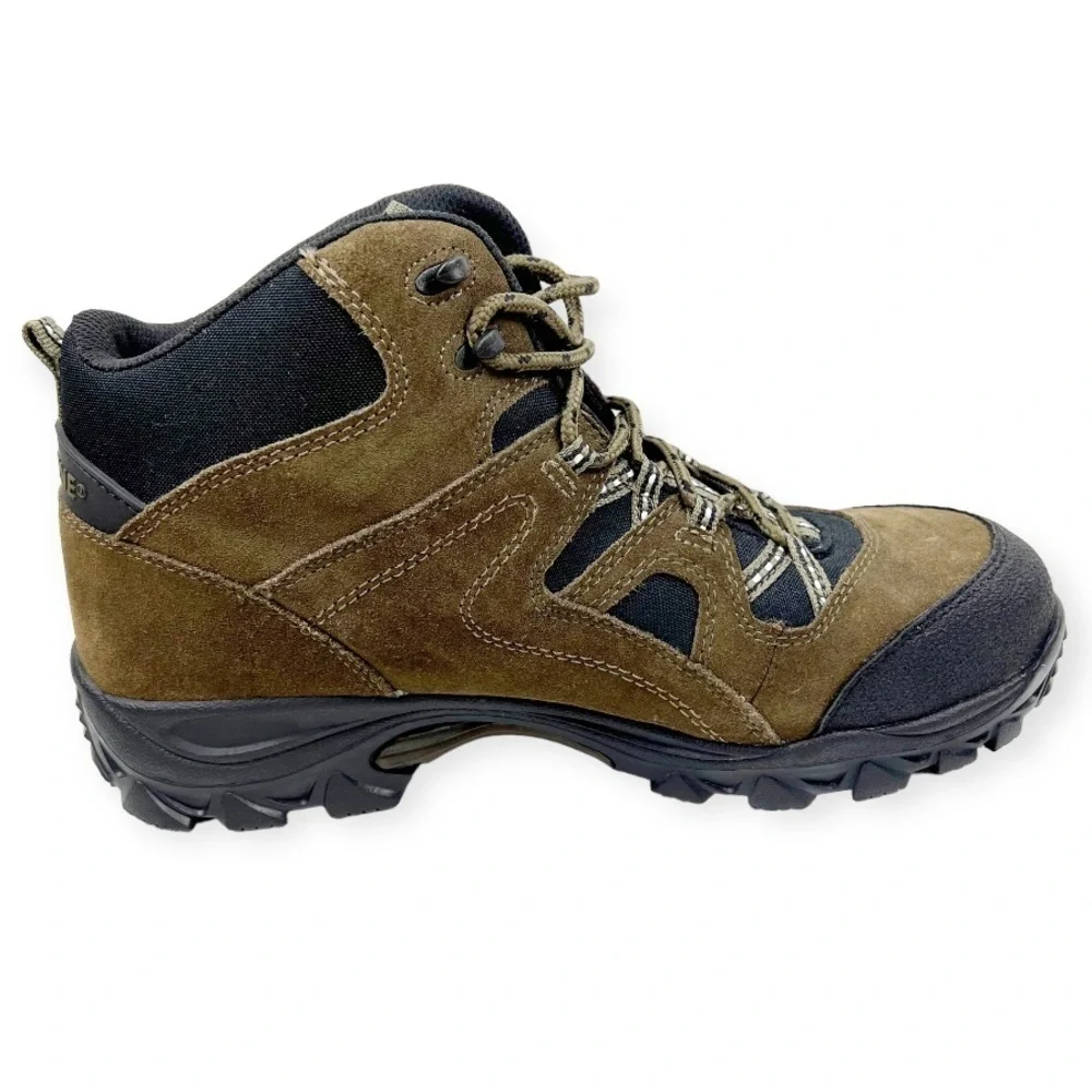 Wolverine Brighton Leather Steel Toe Mid Hiking Boot Brown 11
