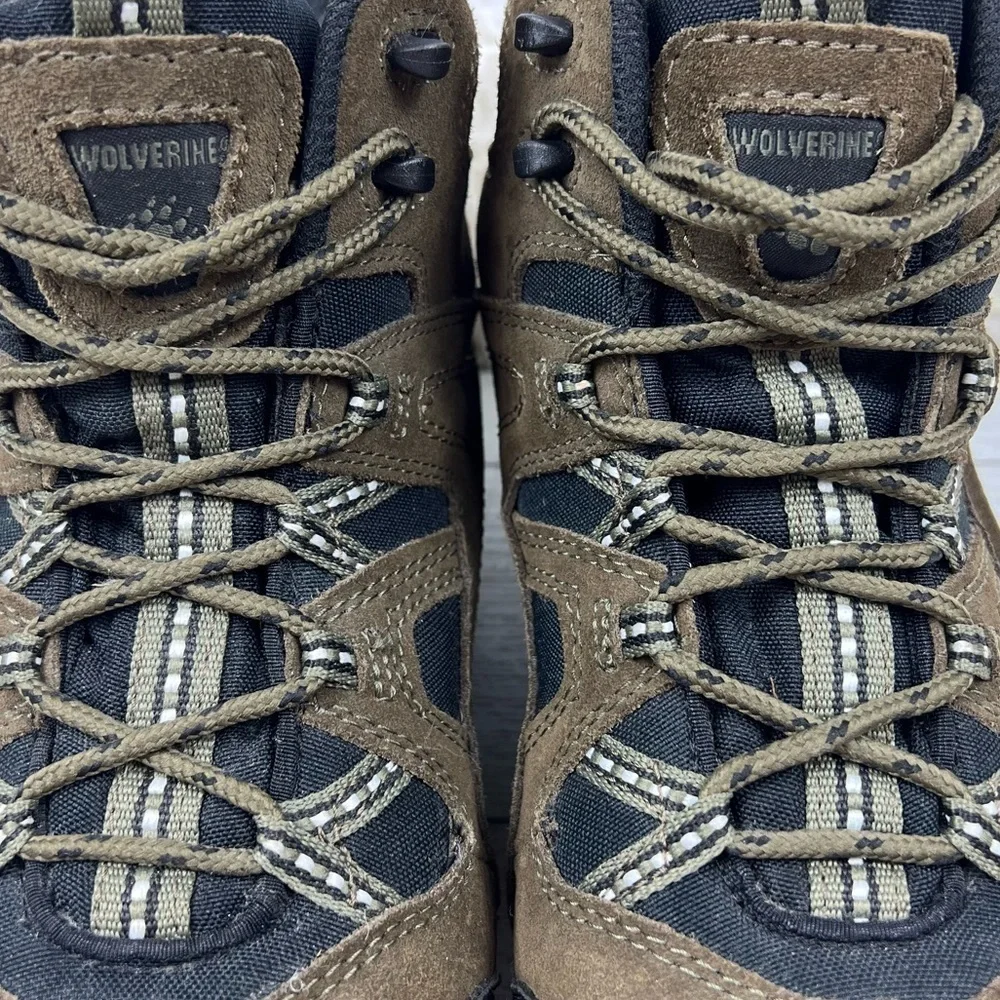 Wolverine Brighton Leather Steel Toe Mid Hiking Boot Brown 11