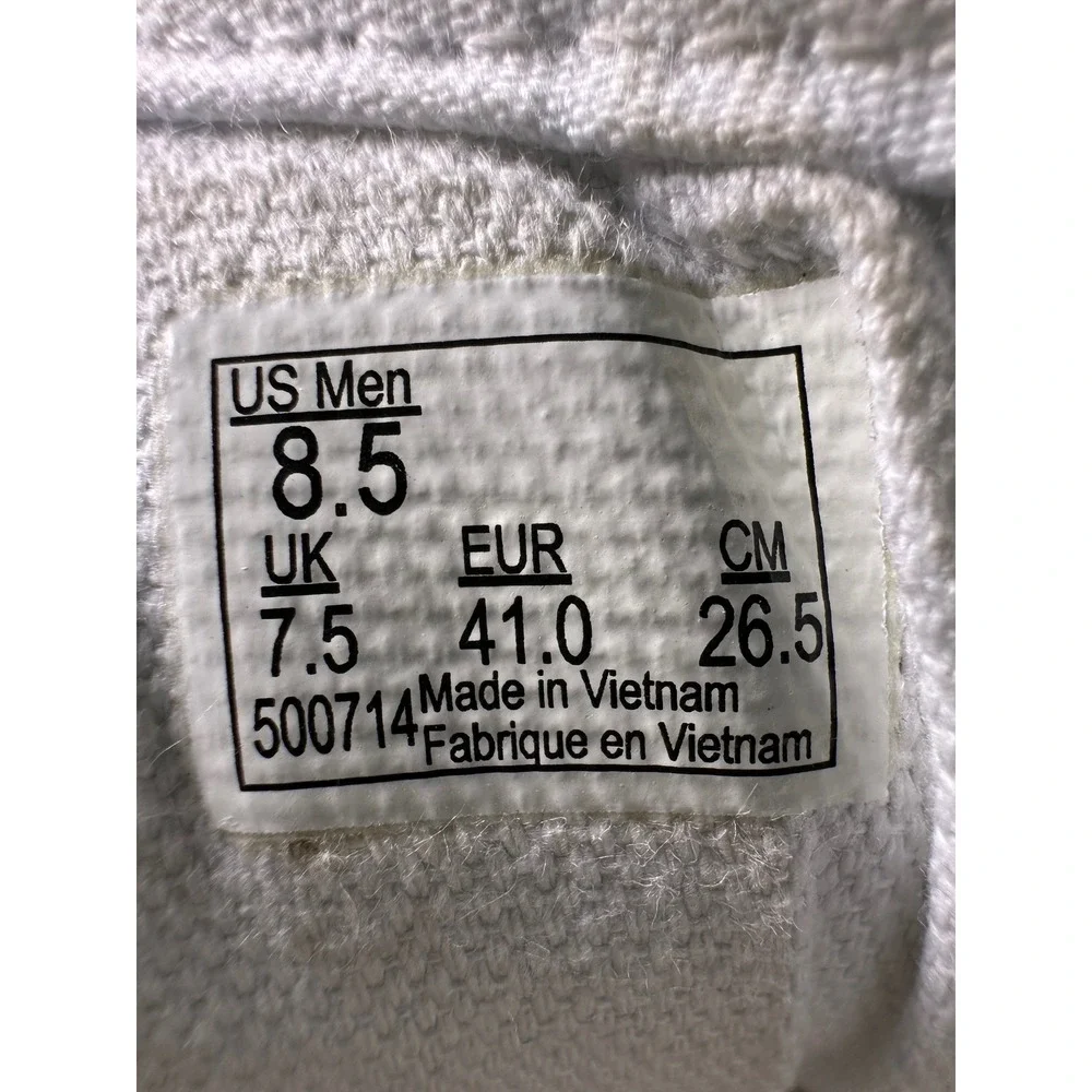 Vans Atwood Low White Canvas Skate‎ Shoes Mens Size 8.5 Casual Low Top Sneakers