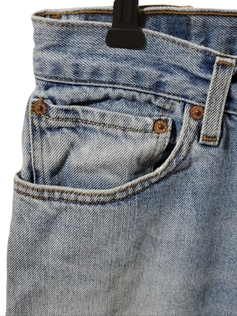 Levi's Light Blue Relaxed Fit Straight Jeans Size 33x30