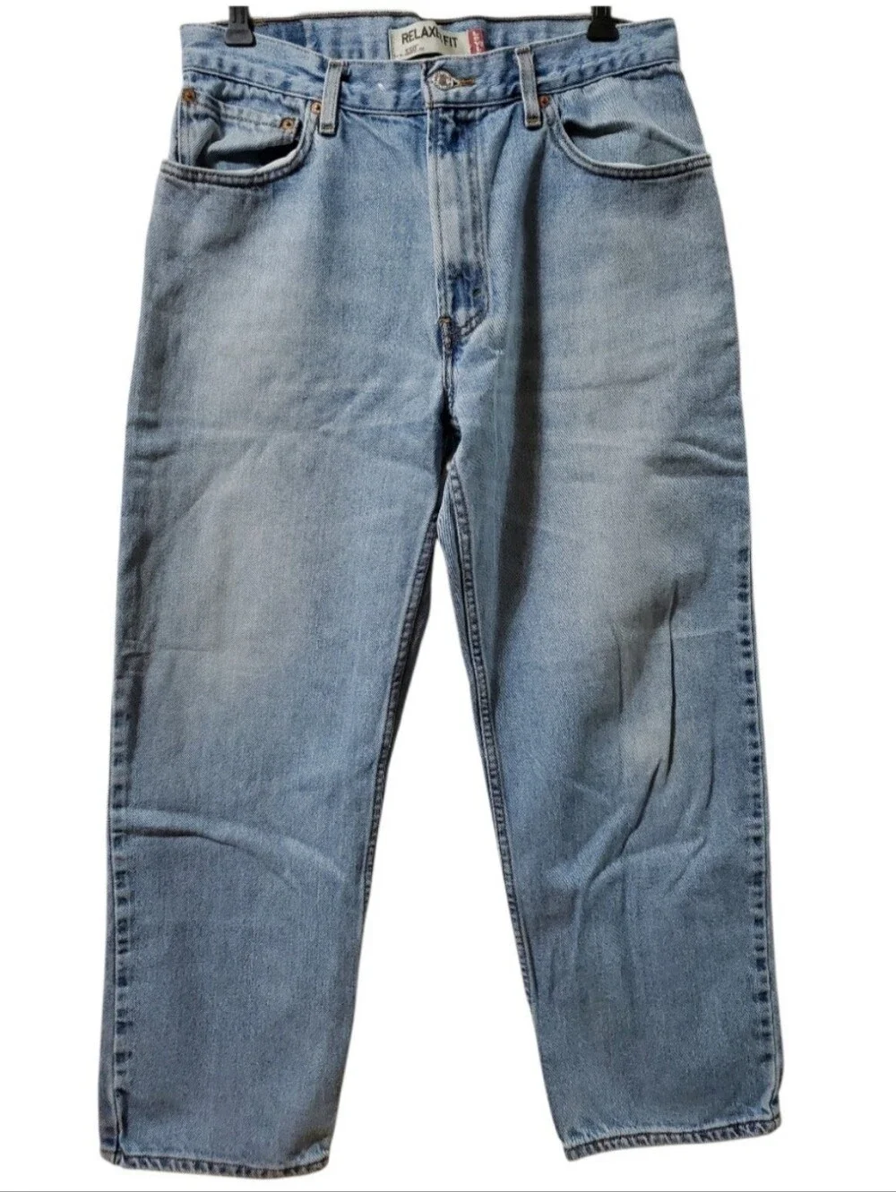 Levi's Light Blue Relaxed Fit Straight Jeans Size 33x30