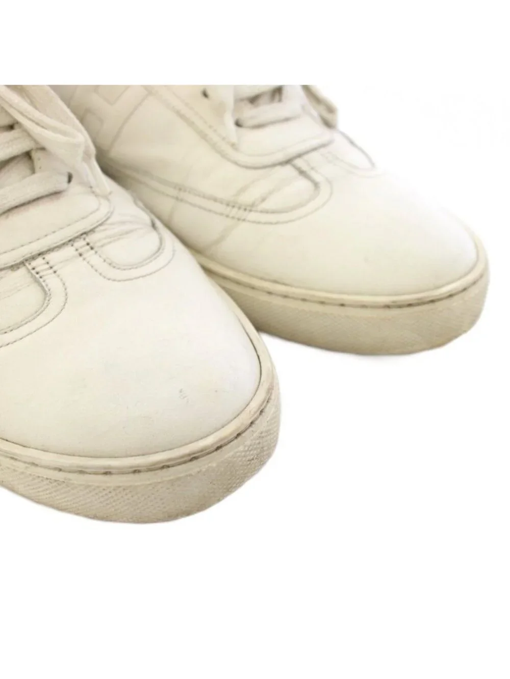 Hermes Quicker Sneakers Leather White TK