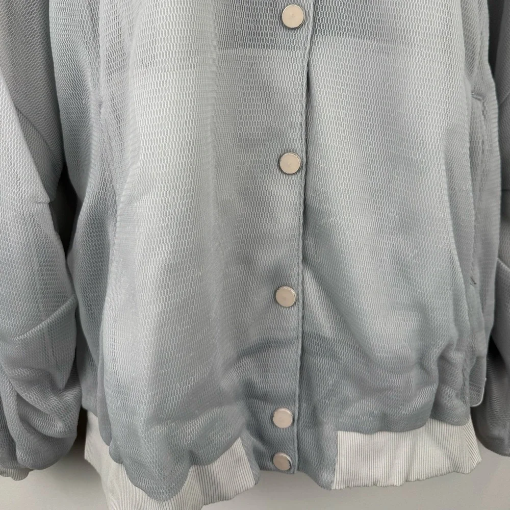 Alo Yoga Women Mesh Field Jacket‎ Size XL