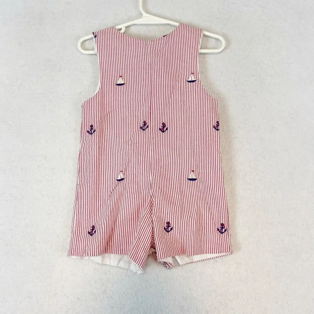 Glorimont seersucker romper