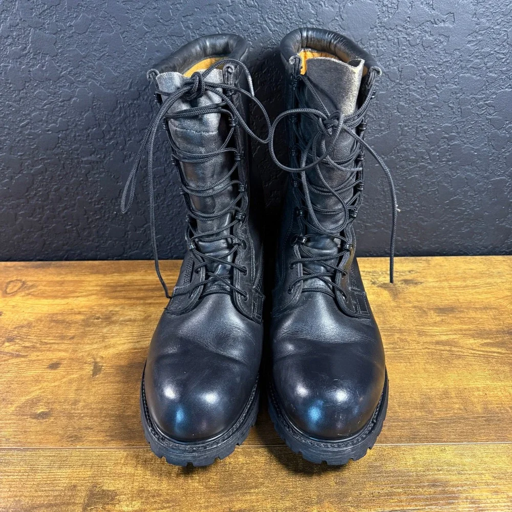 US Military‎ Cold Weather GORE-TEX Black Leather Combat Boots Mens 7.5R