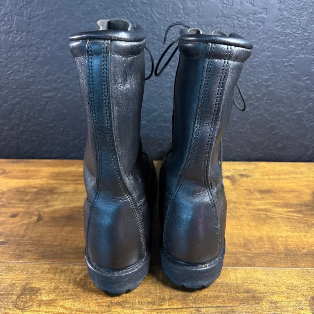 US Military‎ Cold Weather GORE-TEX Black Leather Combat Boots Mens 7.5R