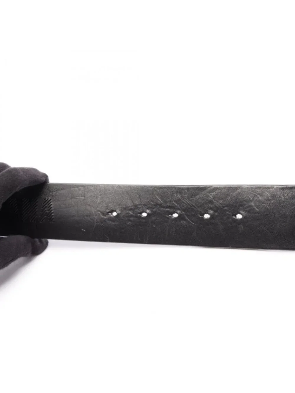Dolce & Gabbana Belt Silver Leather