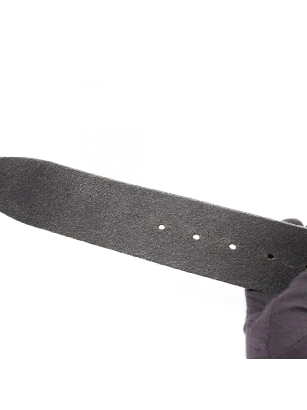 Dolce & Gabbana Belt Silver Leather