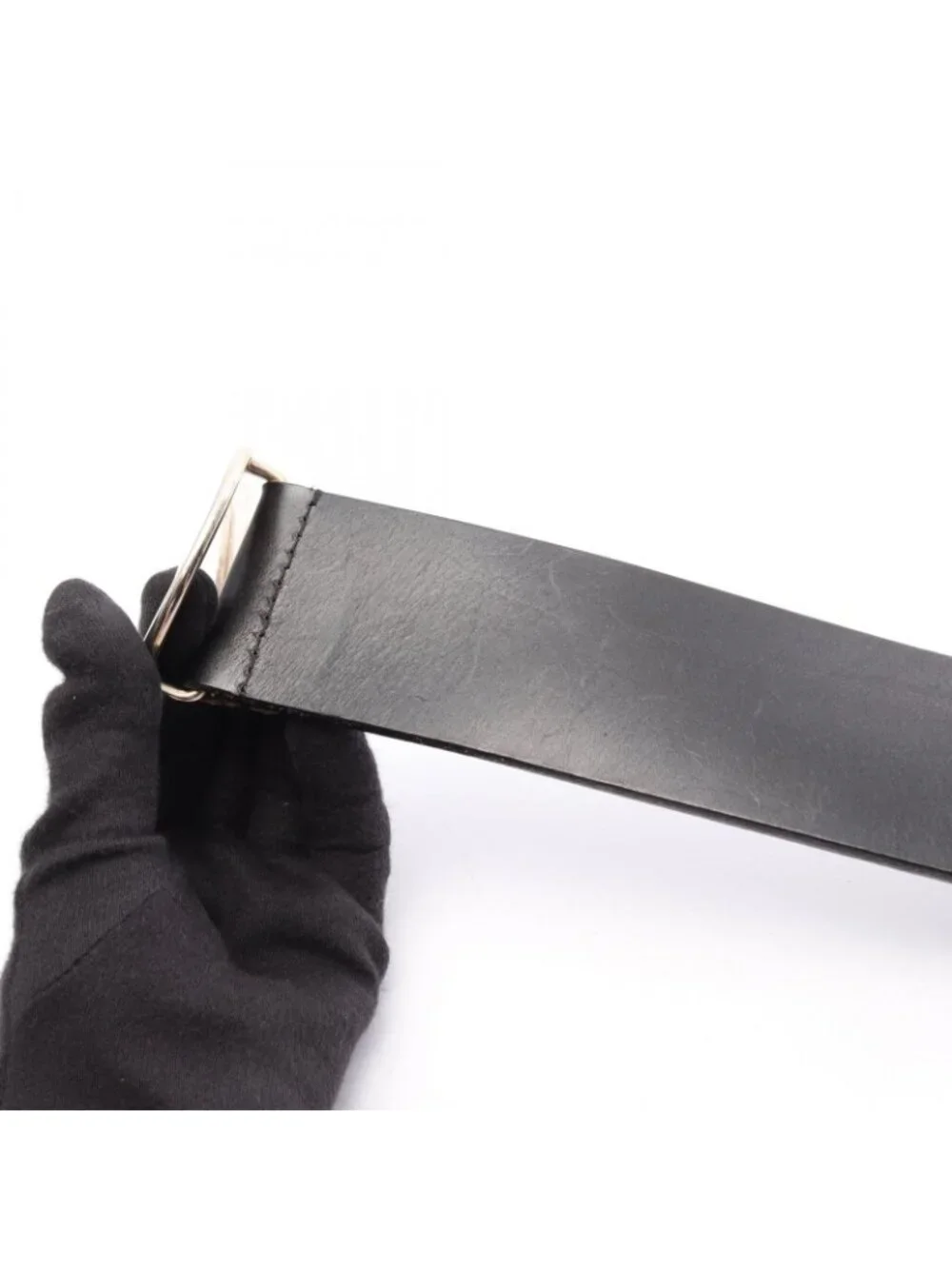 Dolce & Gabbana Belt Silver Leather