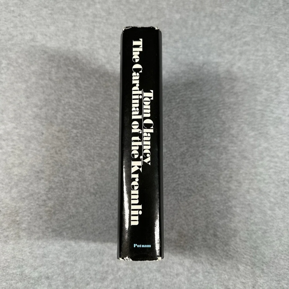 Tom‎ Clancy The Cardinal of the Kremlin 1988 1st Ed Hardcover DJ Rare NOTE