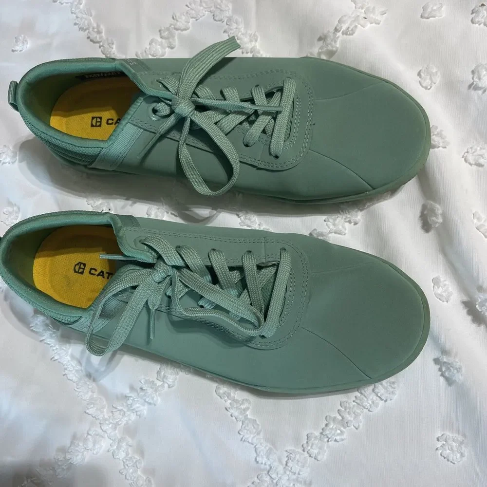 Caterpillar Green Shoes‎ UNISEX Low Top P724195 Womens Sz 9W Sneakers Men 7W