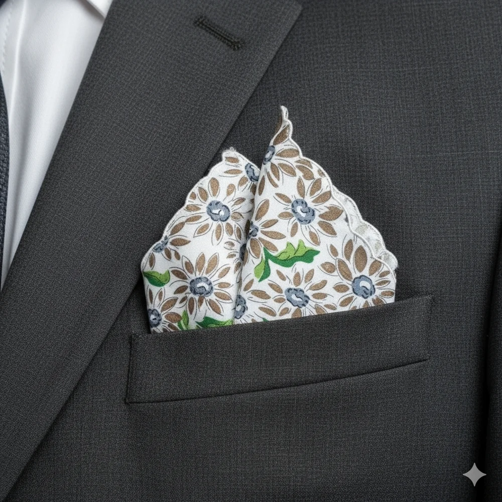 Vintage mini scarf