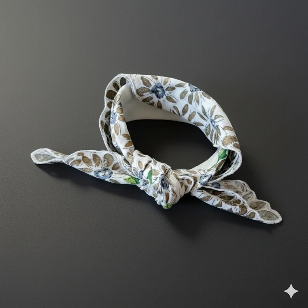 Vintage mini scarf