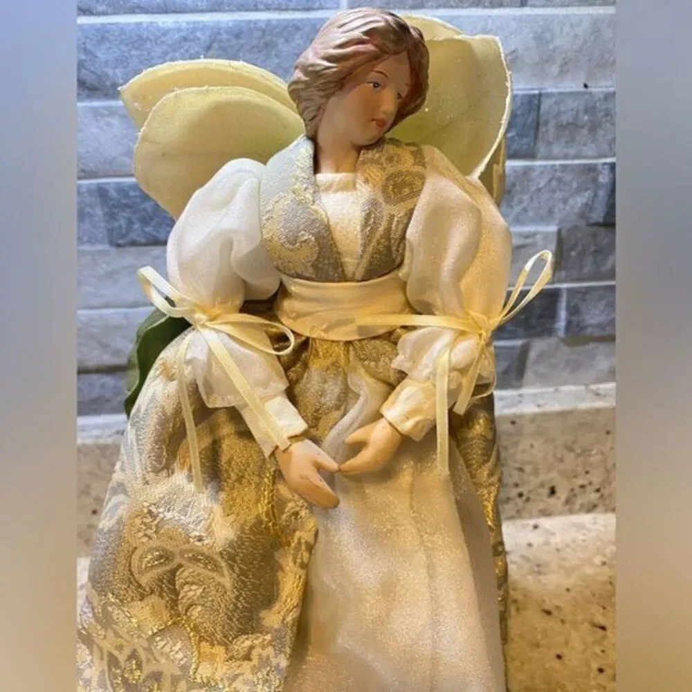 14” Roman Inc Christmas Tree Topper Angel /‎ Figurine