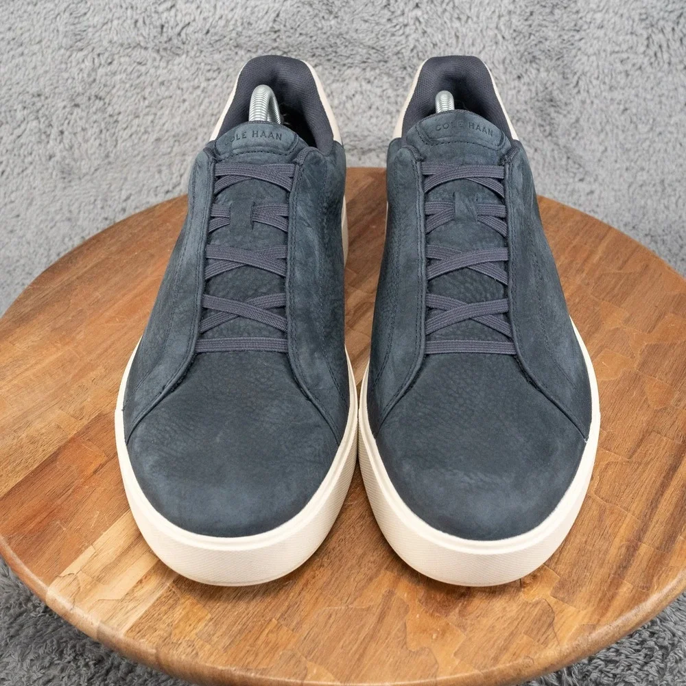 Cole Haan Grandpro Luxe Navy Blue Slip on Sneakers - Size 10.5 M