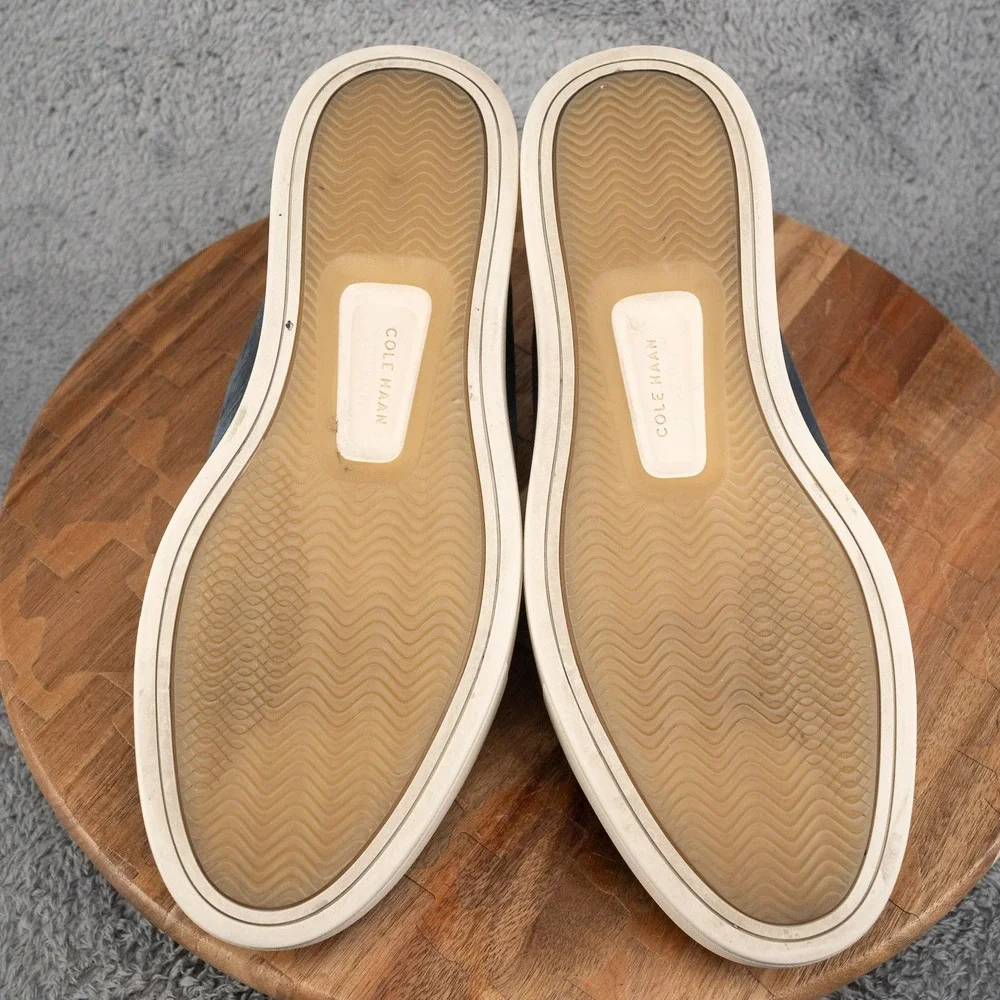 Cole Haan Grandpro Luxe Navy Blue Slip on Sneakers - Size 10.5 M