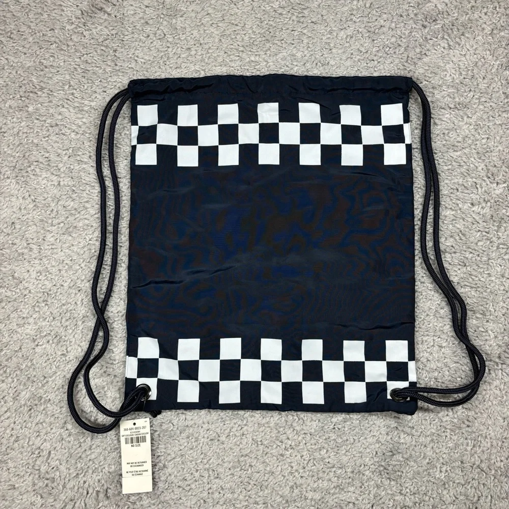 Hollister Bag Check Print Basic Sports School Travel Trip Vacation Backpack
