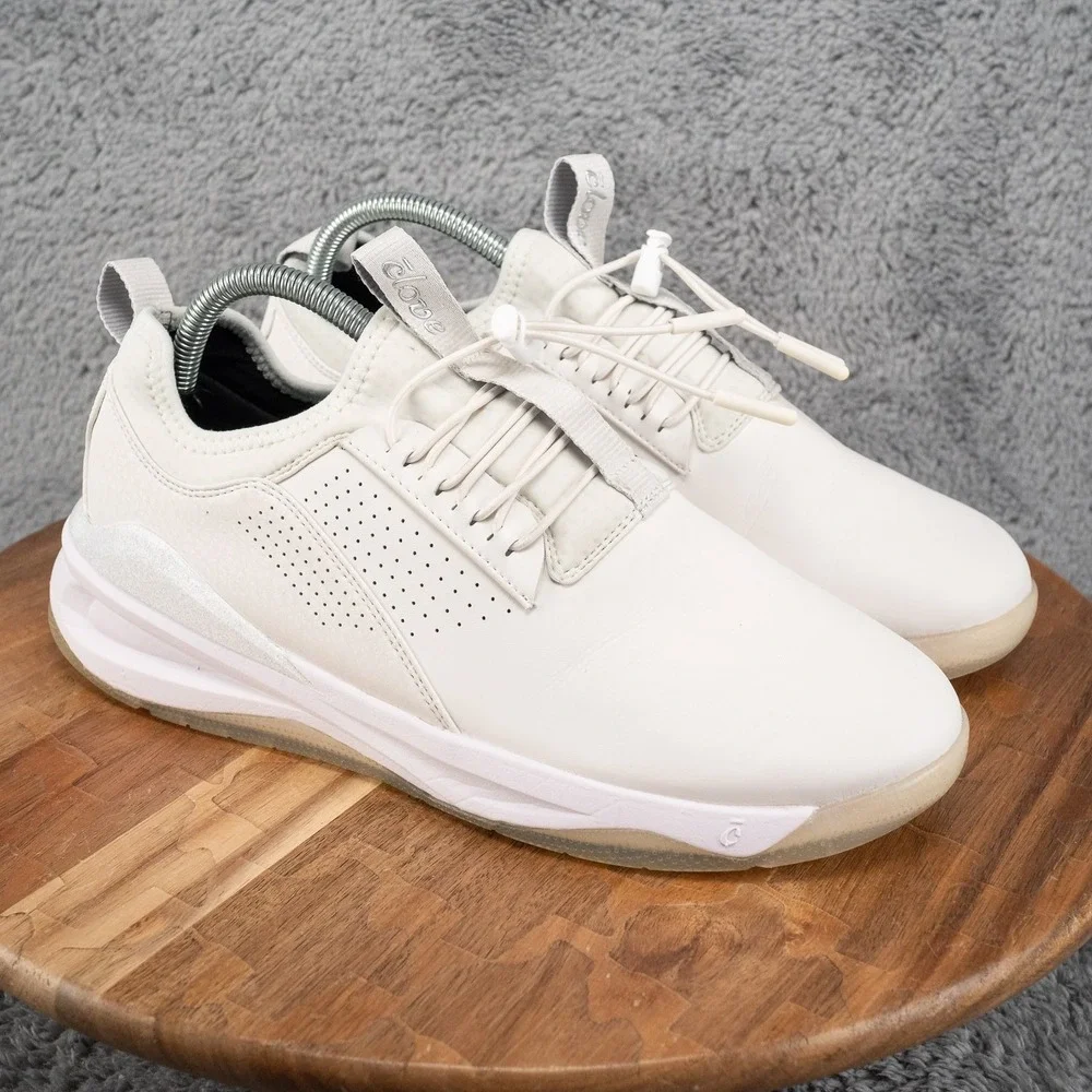 Clove Shoes Mens Size 8.5 Womens 10 White Slip Resistant Nursing Work Sneakers