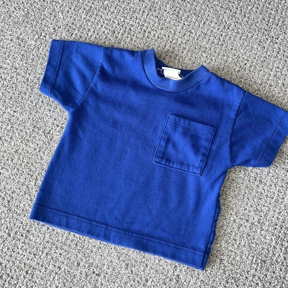 Vintage 1980's Carters Overalls And T Shirt. 24‎ Months, 2T. Denim outfit