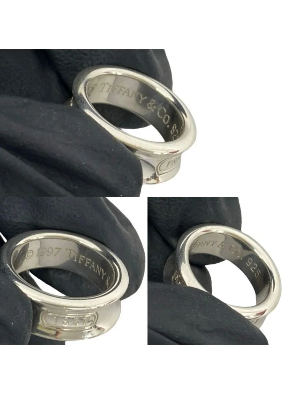 Tiffany & Co Vintage Narrow Ring 925 Sterling Silver