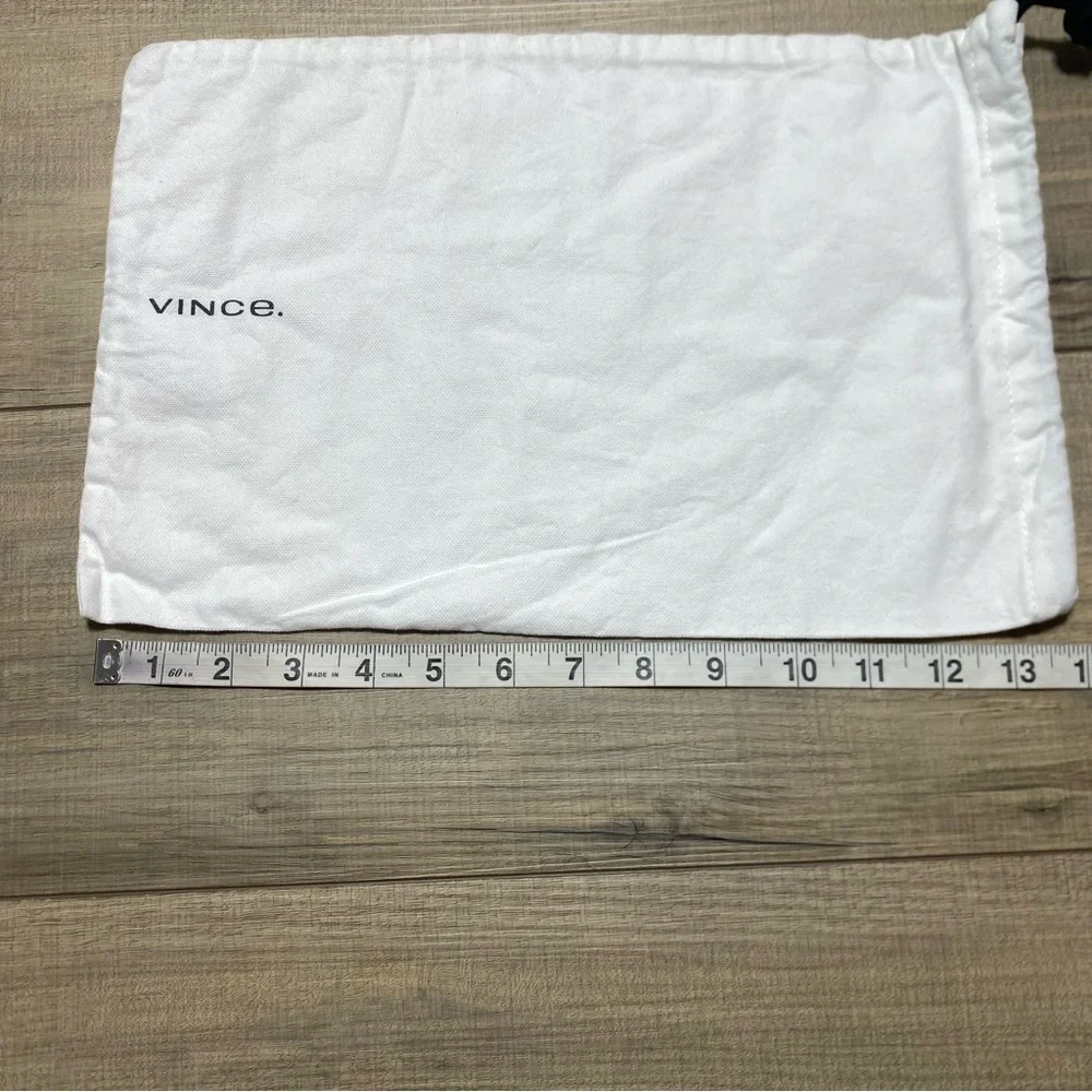 Coach & Vince Dust Bag Lot Of 2 Brown And White Designer Dust Bag‎ Lot