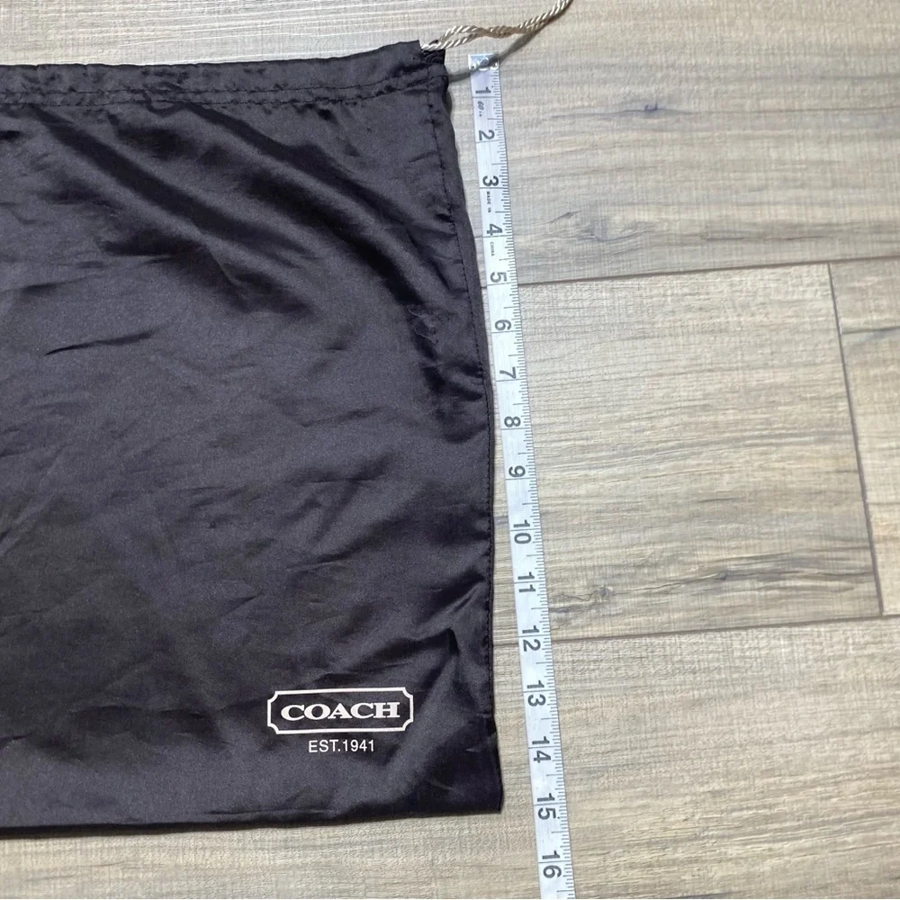 Coach & Vince Dust Bag Lot Of 2 Brown And White Designer Dust Bag‎ Lot