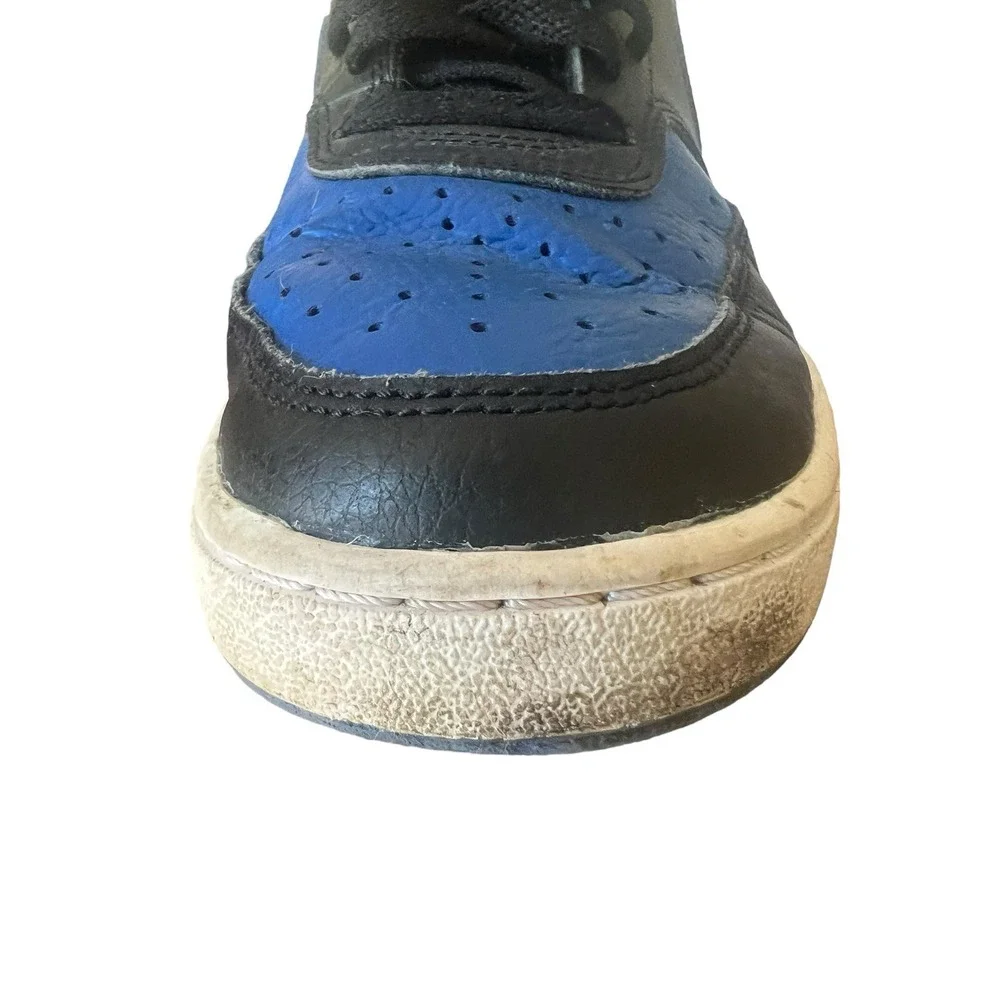 Nike‎ Court Vision Low Top Sneakers (DM8681-001) Blue Black Men's US Size 7