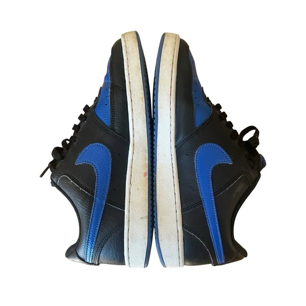 Nike‎ Court Vision Low Top Sneakers (DM8681-001) Blue Black Men's US Size 7