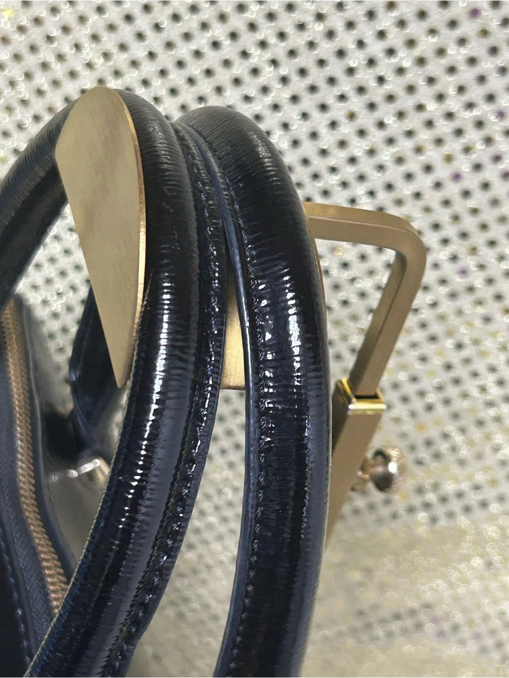 kate spade handles outs glossy