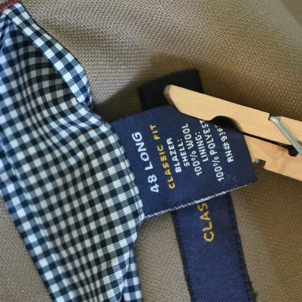 Stafford blazer size