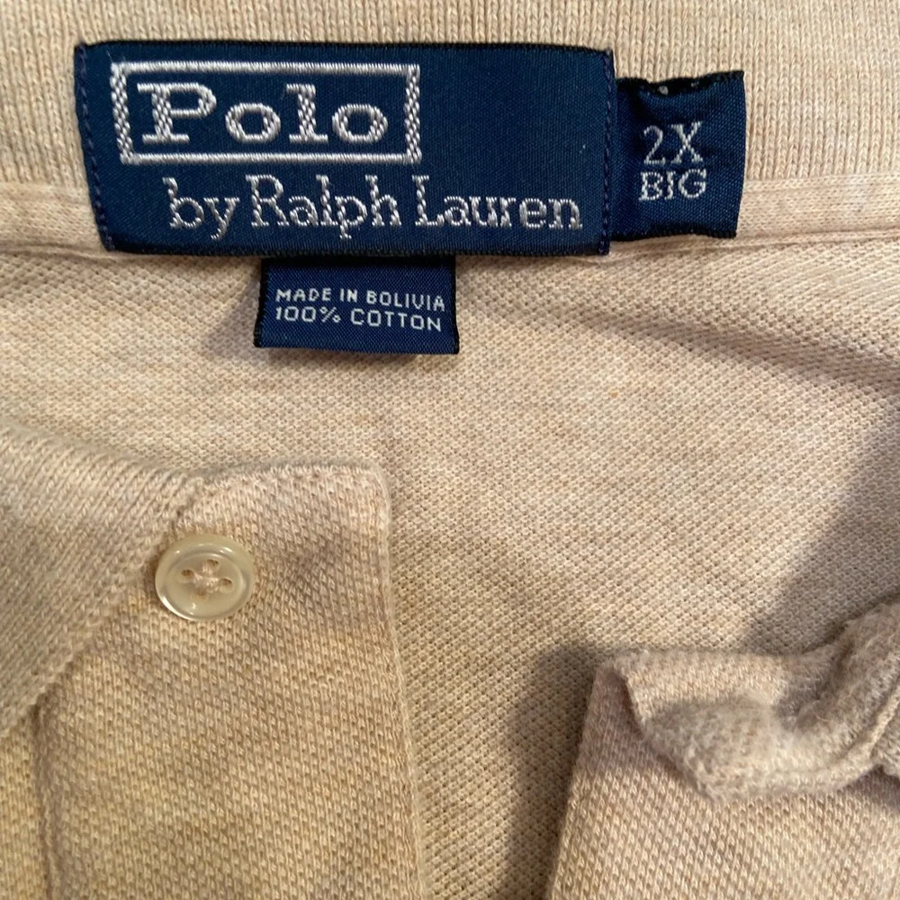 Polo Ralph Lauren 100% holes differ