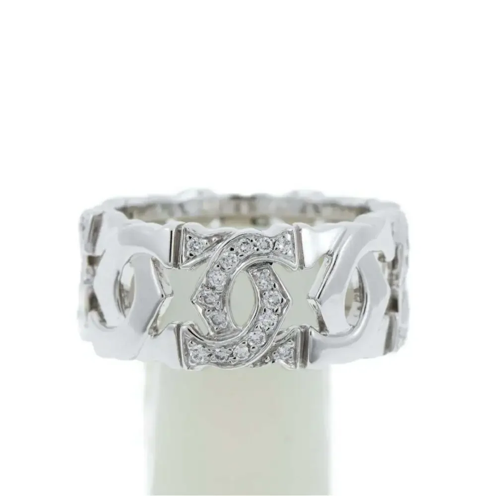 Cartier silver diamond