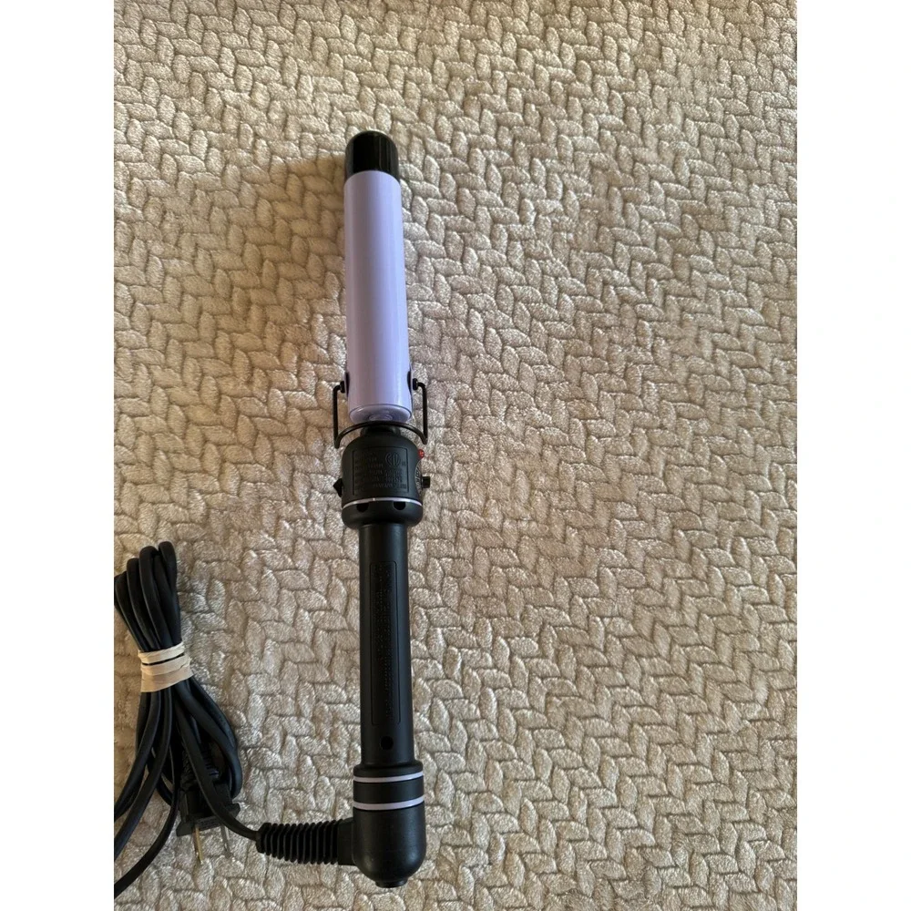 Hot Tools Professional Lavender Ceramic Curling Iron 1 Inch Purple HT7015LAV