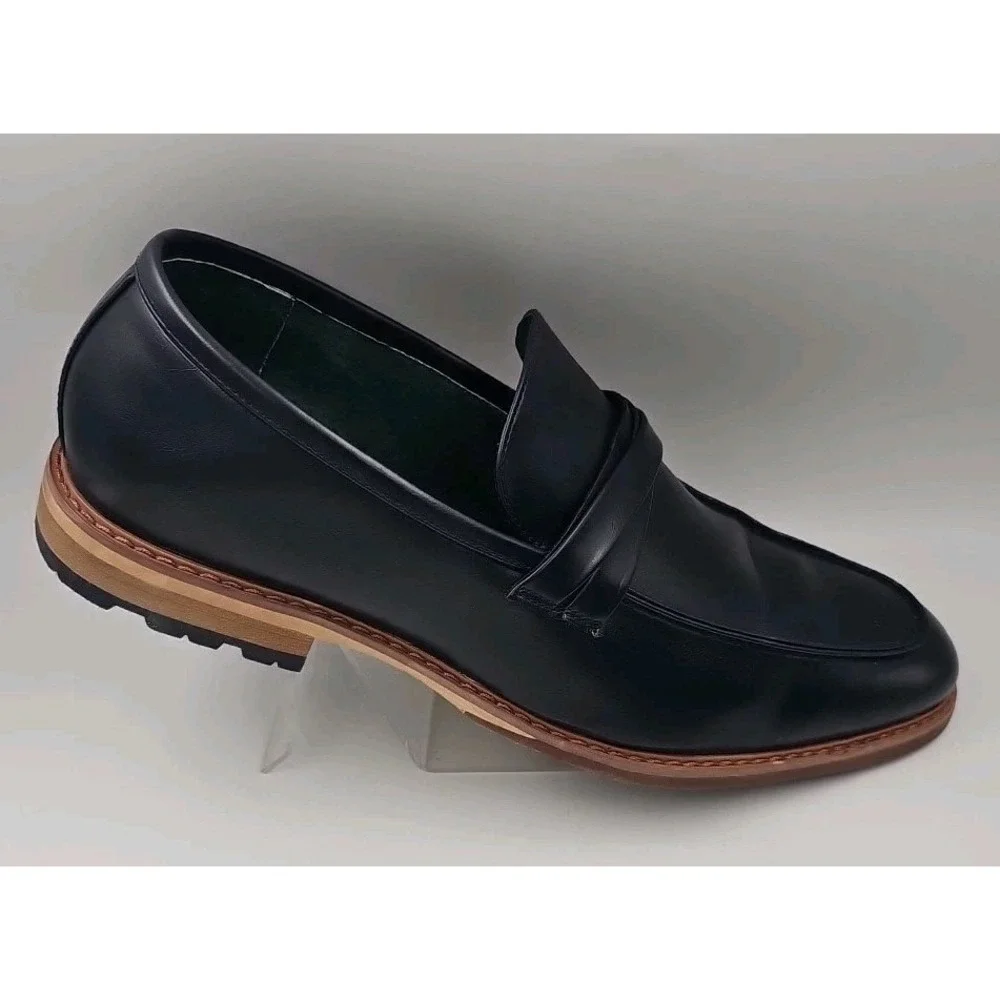 Todd Welsh Men's Dress Shoes Pablo Size 13 D Navy‎