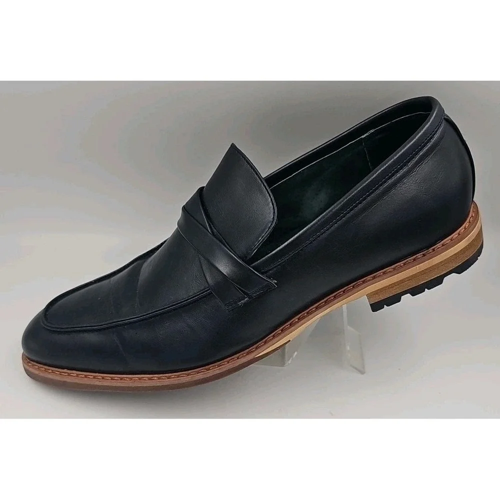 Todd Welsh Men's Dress Shoes Pablo Size 13 D Navy‎