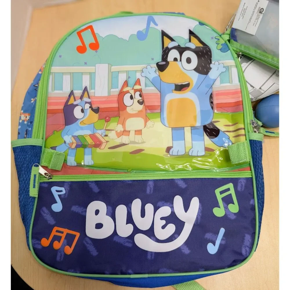 Bluey backpack piece
