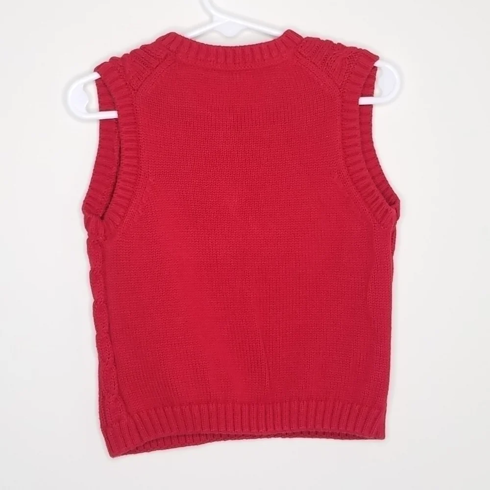 Janie and Jack Cable Knit Vest 18-24m