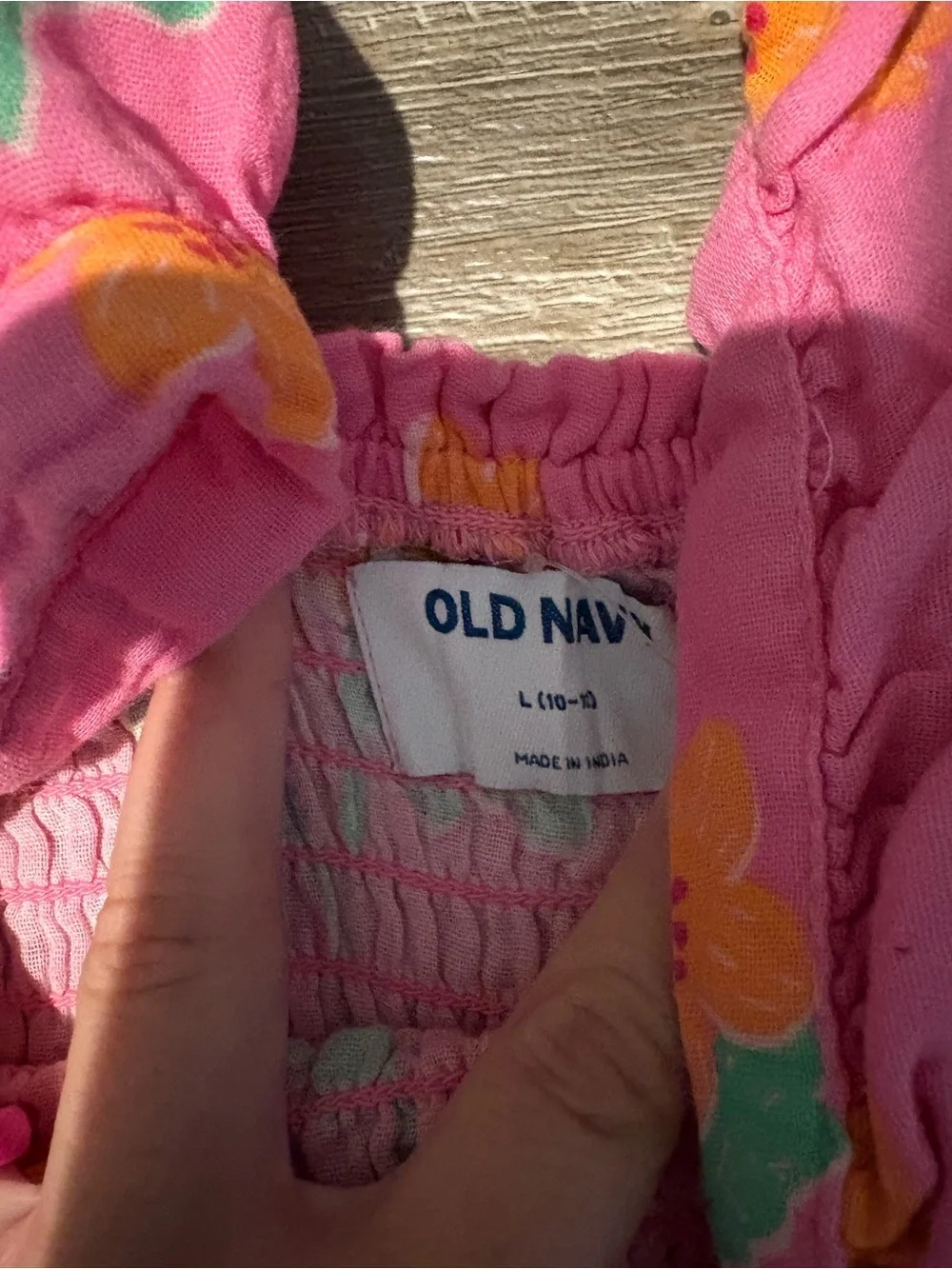 Old Navy bright pink