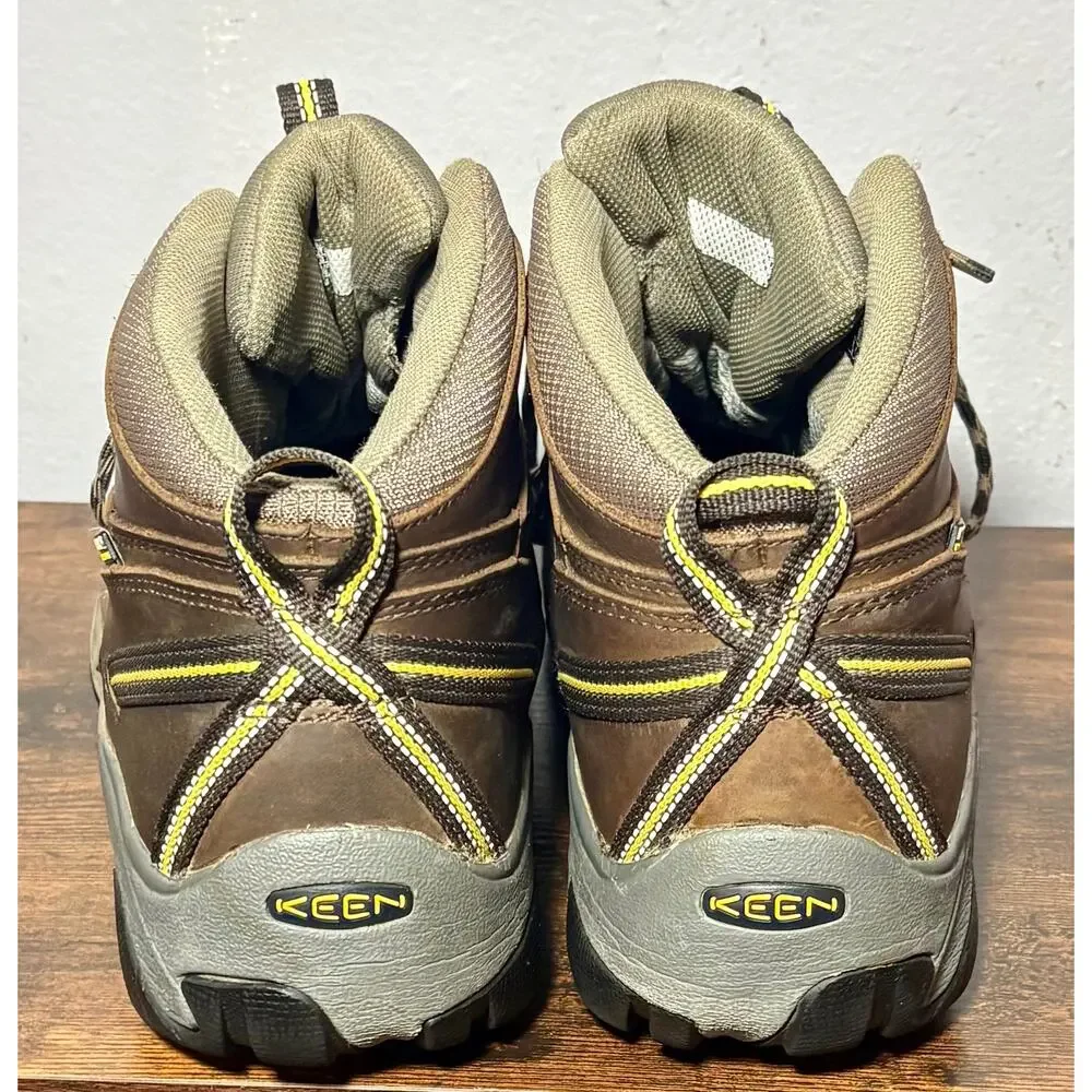 Keen Men's Targhee II Mid Waterproof Hiking Boots Brown Sz 13
