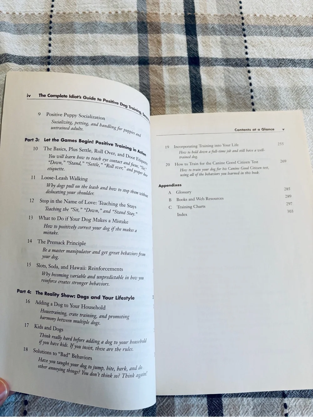 The Complete Idiots Guide to Positive Dog Training 2nd Edition 2005 Softcover