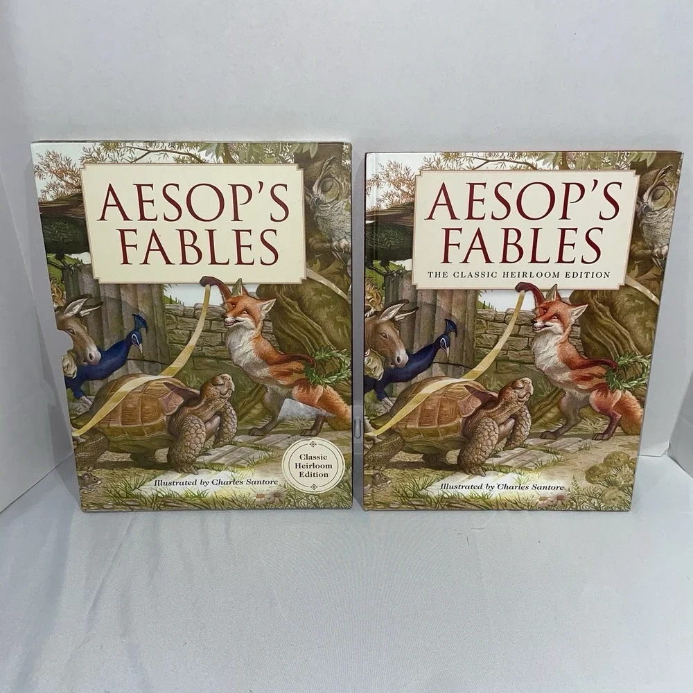Aesop's Fables Heirloom Edition: The Classic Edition Hardcover‎ with Slipcase...