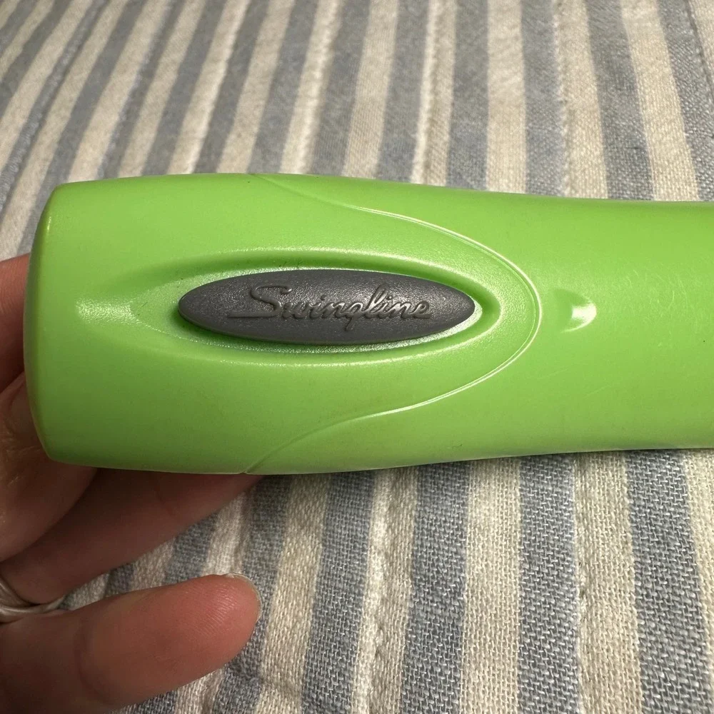 Swingline Tot Mini Stapler Lime‎ Green Keychain Portable Travel Office School